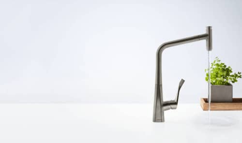 Купить Смеситель Hansgrohe Metris Select c душем 14884000 по низкой цене