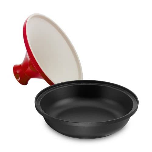 Купить Тажин STAUB, диаметр 28 см, черный/вишневый по низкой цене