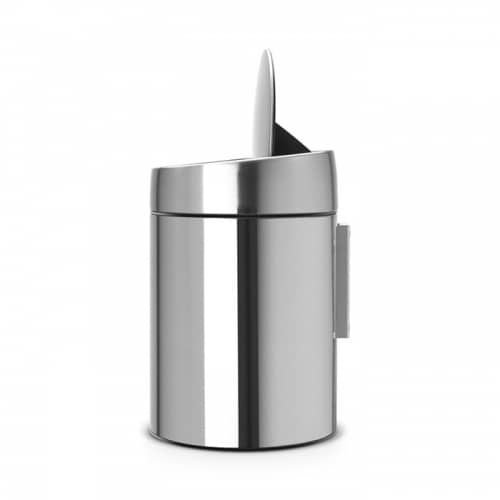Купить Бак Brabantia Slide Bin мусорный, стальной матовый, FPP, 5 л по низкой цене