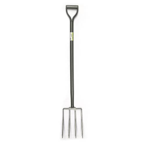 Купить Вилы копальные TRAVENA 4-х рогие металлический черенок по низкой цене