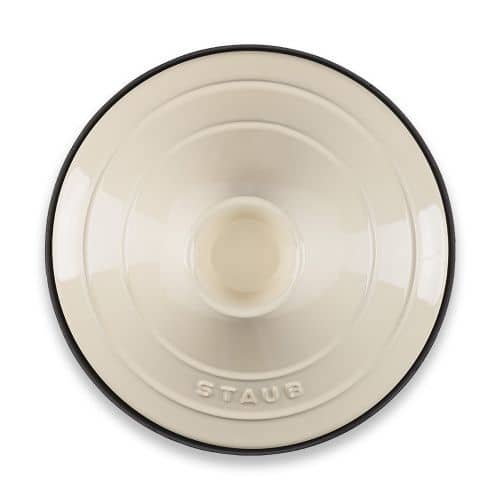 Купить Тажин STAUB, диаметр 28 см, черный/кремовый по низкой цене