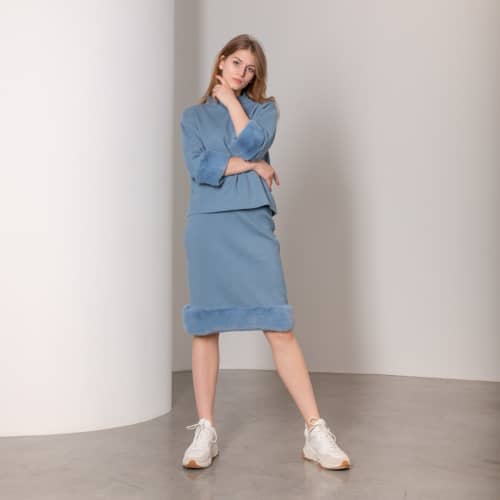 Купить Костюм Lara FF05988AB голубой по низкой цене