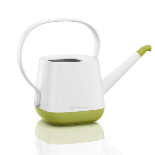 Купить Лейка Lechuza Watering Can Yula white/green semi-gloss 1,7л по низкой цене