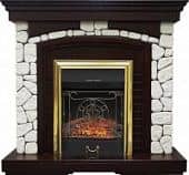 Купить Каминокомплект Royal Flame Glasgow Fobos FXM Black, темный дуб по низкой цене