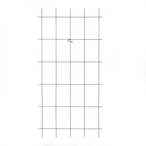 Купить Шпалера для растений металлическая 75х150 см с креплениями по низкой цене