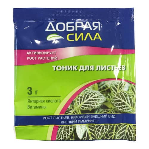 Купить Тоник сухой для листьев 3 г по низкой цене