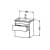 Купить Тумба Duravit DuraStyle подвесная для раковины DS648002222 по низкой цене