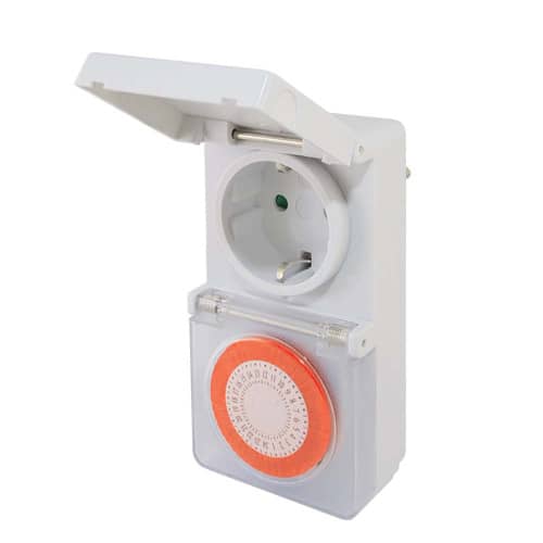 Купить Таймер 24 часа TDM IP44 по низкой цене