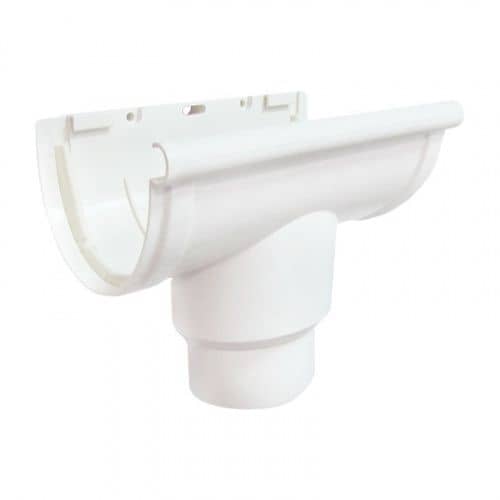 Купить Воронка желоба Murol центральная, белая, D=80 по низкой цене