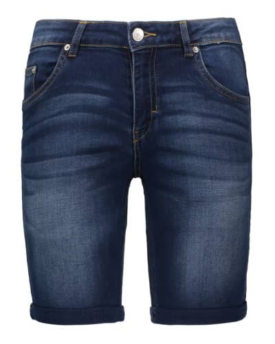 Купить Шорты-бермуды Piazza Italia джинсовые, темно-синие по низкой цене
