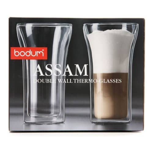 Купить Набор термобокалов (2 штуки) BODUM Assam, 0.4л, цвет прозрачный по низкой цене