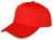 Купить Кепка-бейсболка красная по низкой цене