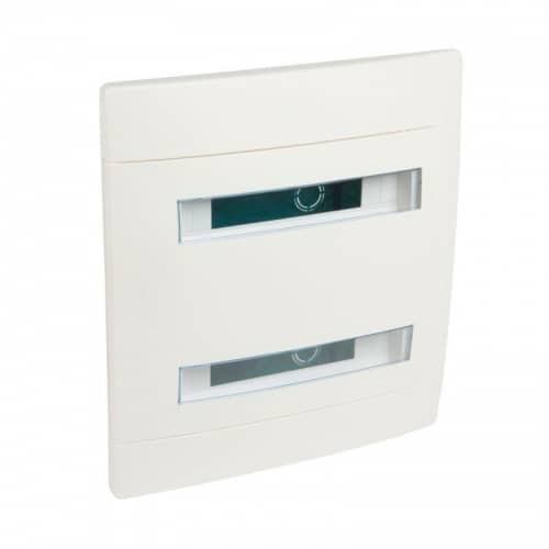 Купить Бокс СП Practibox 2х12 мод. с шинами N и PE IP40 бел/бел. двер. Leg 601118 по низкой цене