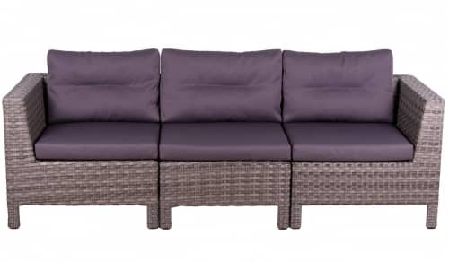 Купить Диван ТЕРРАСА Люкс МАТЕРА-2 модульный, 3-х местный, жгут 7262/7425, с подушками по низкой цене
