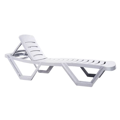 Купить Шезлонг 71x188x32 пластик по низкой цене