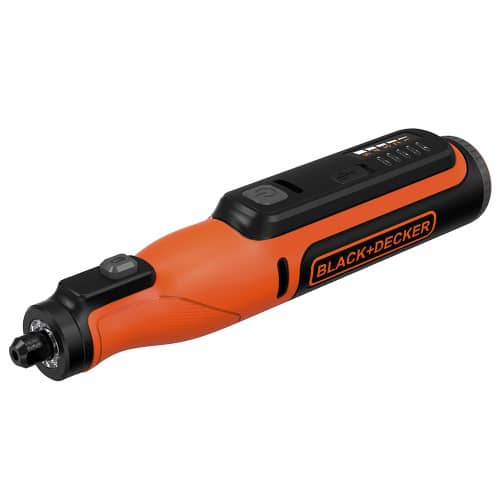 Купить Гравер аккумуляторный Black&Decker BCRT8I-XJ 7,2 В + набор оснастки 36 предметов по низкой цене