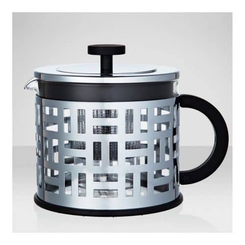 Купить Чайник BODUM Eileen заварочный с металлическим прессом, черный, 1,5 л по низкой цене