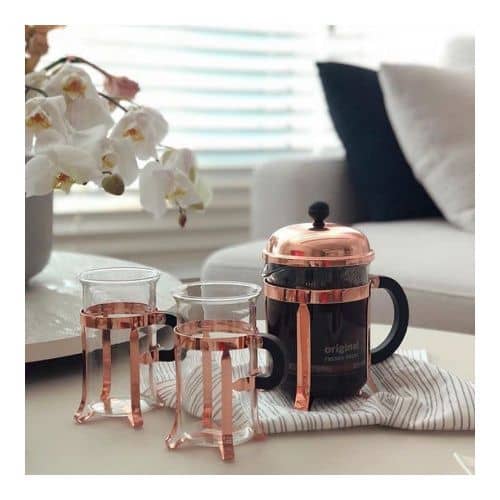 Купить Френч-пресс Bodum Chambord, медный, 0,5 л по низкой цене