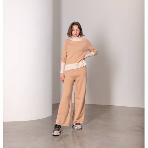 Купить Костюм Lara F06226ABSU бежевый по низкой цене