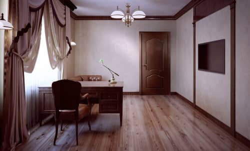 Купить Дверь BELWOODDOORS Каролина глухое, шпон, 600х2000 мм по низкой цене