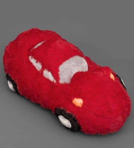 Купить Подушка Art-East Тачки меховая по низкой цене