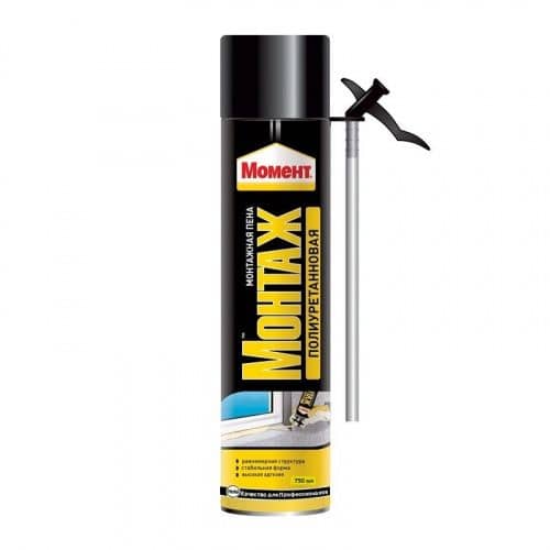 Купить Пена Henkel Момент монтажная стандартная 750 мл по низкой цене