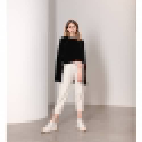 Купить Пончо Lara FF95113 черное по низкой цене