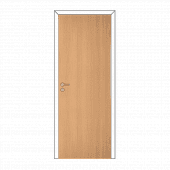 Купить Дверное полотно Olovi, 3D М7х21, глухое, бук, с притвором, 625х40х2040 мм по низкой цене