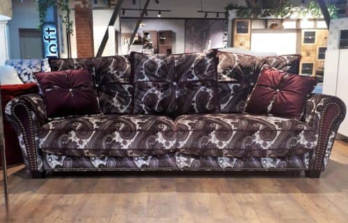 Купить Диван 8 Марта Дали прямой узорный по низкой цене