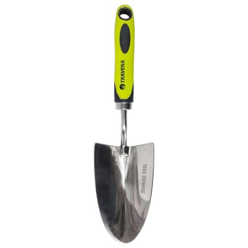 Купить Совок садовый TRAVENA широкий нержавеющая сталь по низкой цене