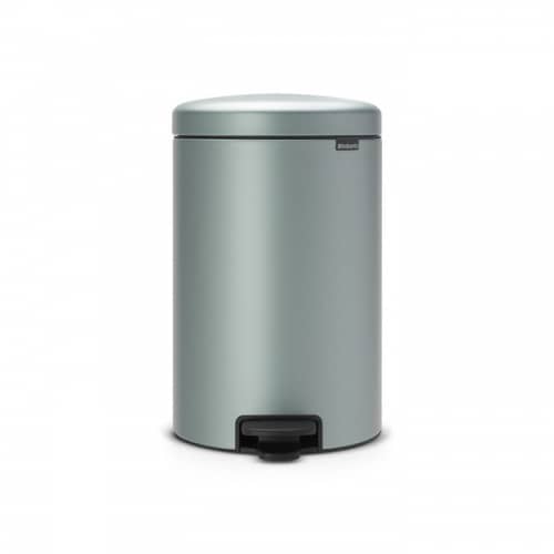 Купить Бак Brabantia newicon мусорный, мятный металлик, 20 л по низкой цене
