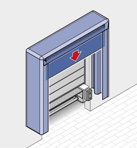 Купить Надувной герметизатор ворот Hörmann DAS 3-N по низкой цене