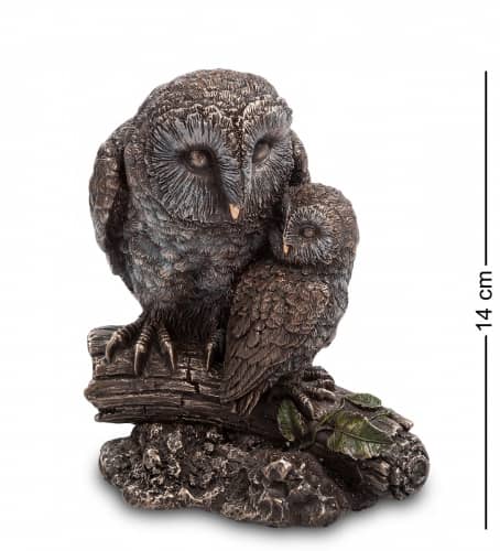 Купить Статуэтка Veronese Сова с совенком WS-71/1 по низкой цене