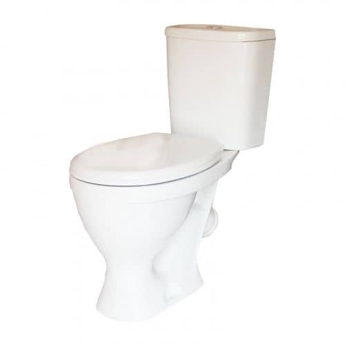 Купить Унитаз-компакт Sanita Формат эконом, косой выпуск, сиденье по низкой цене