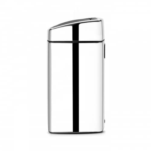 Купить Бак Brabantia Touch Bin мусорный, прямоугольный, полированная сталь, 10 л по низкой цене