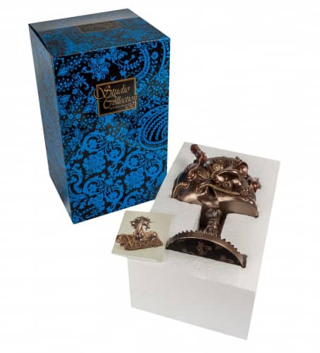 Купить Статуэтка Veronese Череп WS-388 в стиле Стимпанк по низкой цене