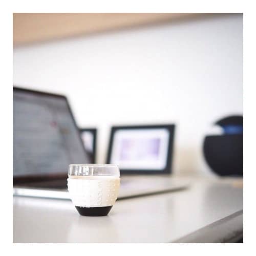 Купить Набор стаканов (2 штуки) BODUM Pavina, 0.1л, цвет белый по низкой цене