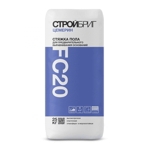 Стяжка Стройбриг Цемерин FC20