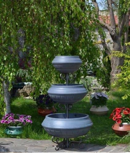 Купить Клумба BOXSAND Елочка вертикальная трехярусная по низкой цене