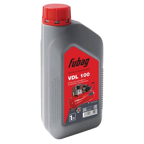 Купить Масло для поршневых компрессоров Fubag VDL 100, 1 л по низкой цене