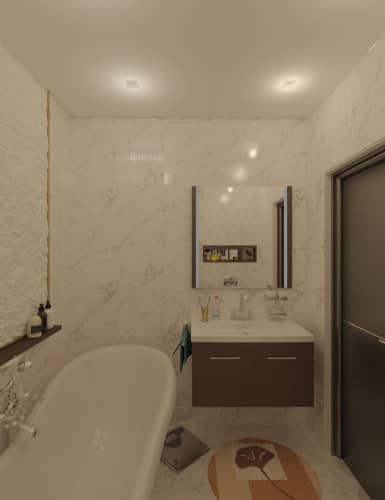 3D панель стеновая Relieffo Mesolithic 045 из пенополиуретана 600x600x30 мм