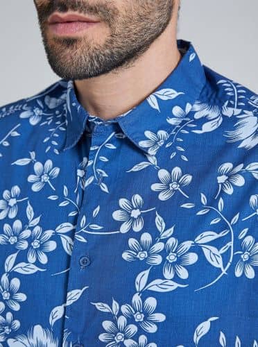 Купить Рубашка Piazza Italia голубая по низкой цене