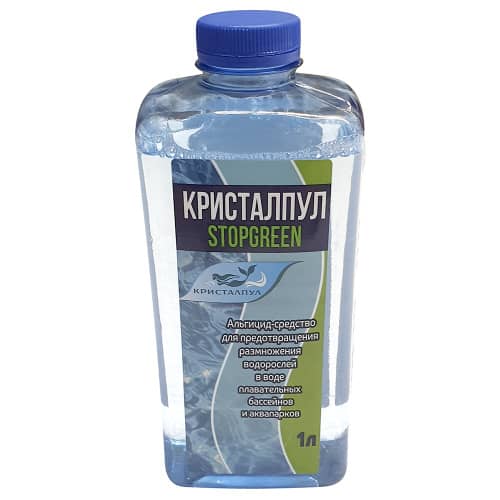 Купить Альгицид Фелицата Кристалпул STOPGREEN 1 л по низкой цене
