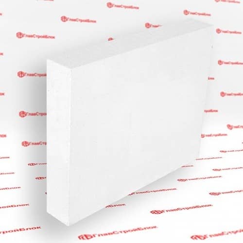 Купить Блок ГлавСтройБлок D500 газобетонный, двойной, перегородочный, 500х100х625 мм по низкой цене