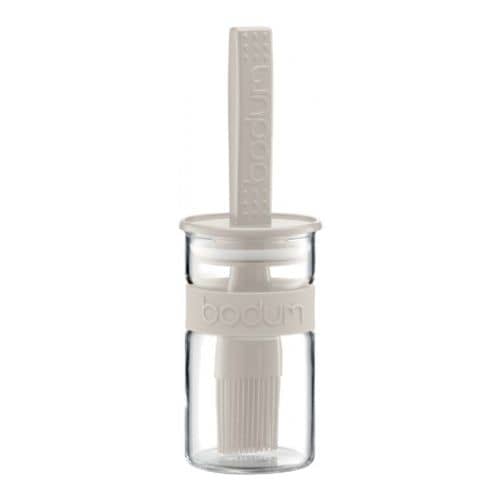 Купить Емкость BODUM Bistro для соуса с кисточкой белая, 0,25 л по низкой цене