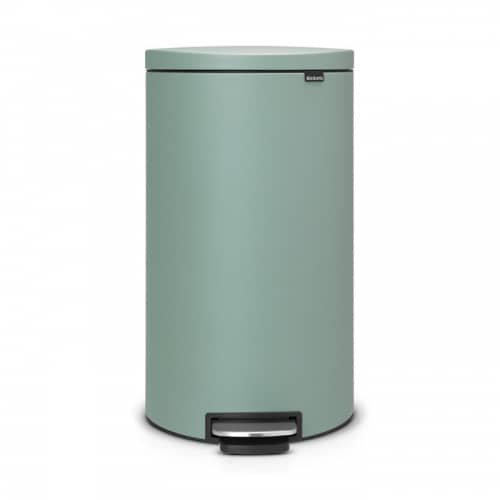 Купить Бак Brabantia FlatBack+ мусорный, минерально-мятный, 30 л по низкой цене