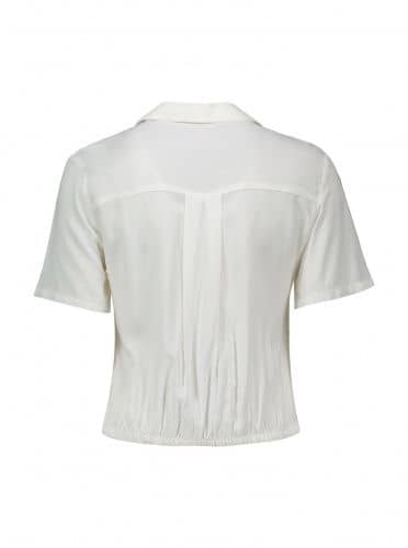 Купить Рубашка Piazza Italia с коротким рукавом, цвет молочный по низкой цене