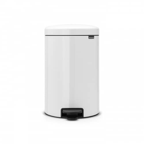 Купить Бак Brabantia newicon мусорный, белый, с внутренним ведром, 20 л по низкой цене