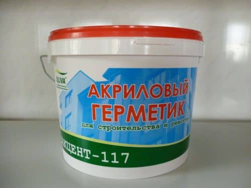 Купить Герметик Олива Акцент 117 10 л по низкой цене