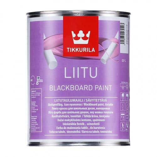 Купить Краска Tikkurila Liitu С для школьных досок 0,9 л по низкой цене